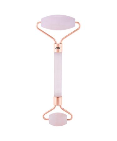 Nykaa Naturals Face Massage Rollers - Enhances Glow and Firms Skin - Helps Absorb Facial Products - Releases Tension - Rose Quartz - 1 pc