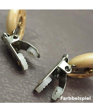 Eco-Friendly Orange Wood Pacifier Clips - Set of 2 | Safe & Stylish Baby Clips for International Shipping - Buy Online on SooperMarket.com