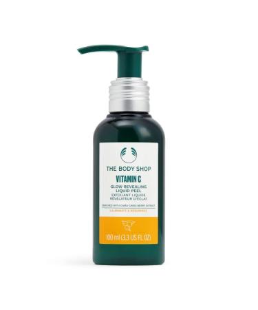 The Body Shop Vitamin C Glow-Revealing Liquid Peel  Clear  3.3 Fl Oz