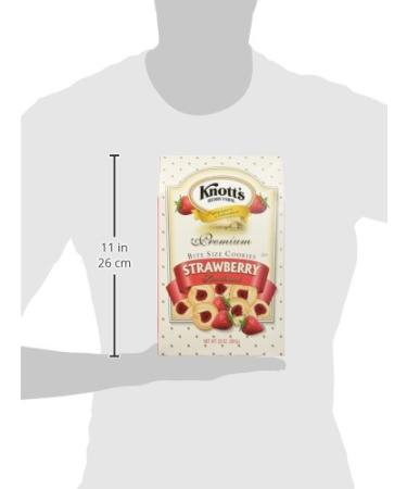 Knott's Berry Farm Premium Strawberry Shortbread Cookies - 20 oz Gift Box - Buy Online on SooperMarket.com