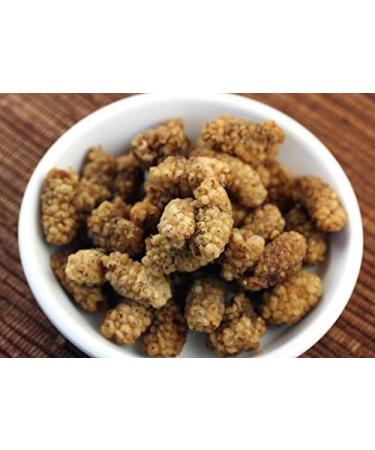 Organic Sun Dried White Mulberries 2kg by Virgolden Organic - Buy Online on SooperMarket.com