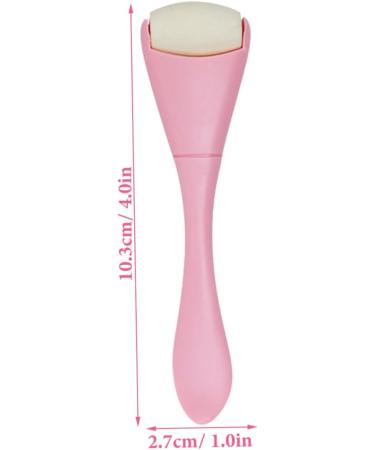 BELLIFFY Oil Removal Roller Oil-absorbing Facial Roller Skin Rolling Volcano Stone Oil Control Facial Volcanic Face Oil Absorbing Stick 10.30X2.70X1.50CM Pink - Buy Online on SooperMarket.com