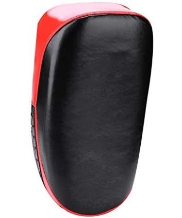 Kickboxing Training Pads | Martial Arts Hand Pads for Men and Women | Boxing Kick Shield in Black & Red - Buy Online on SooperMarket.com