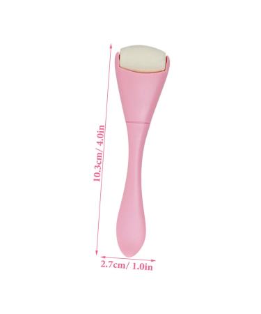 NOLITOY Oil Removal Roller Tool - Face Skin Oil Control & Absorbing Stick | Volcano Stone Massager - Pink Double Head Face Care Roller - Buy Online on SooperMarket.com