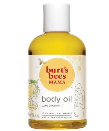 Burt's Bees Mama Bee Body Oil with Vitamin E 4-Ounce Bottles (Pack of 2)