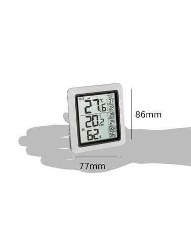Buy TFA Dostmann Info Radio Thermometer 30:3065.02 | Indoor & Outdoor Temperature Measurement | Accurate & Reliable - Buy Online on SooperMarket.com