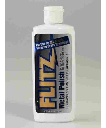 Flitz No Scent Metal Polish 3.4 oz. Liquid