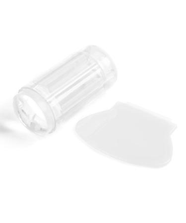 Buy Nail Art Seal Tool - Transparent Silicone Stamp & Scraper for DIY Manicure | International Shipping Available - Buy Online on SooperMarket.com