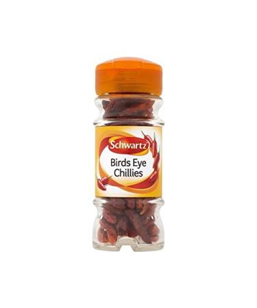 Schwartz Birds Eye Chili Glass 11G - Pack of 4