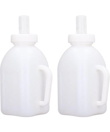 Yuehua 1L Calf Bottle - Suction Bottle for Calves Sheep & Lambs | Removable Pacifier | Ideal for Farm & Ranch - Buy Online on SooperMarket.com