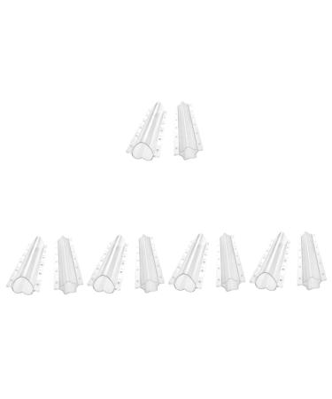 YARNOW 10 Pcs Shaped Growth Mold Vegetable Growing Mould Heart Shaped Melon Forming Molds Cucumber Growth Mold Cucumber Forming Mold Vegetable Mould Tools Plastic Fruit Child Plant