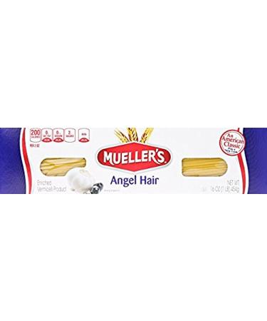 Mueller's Angel Hair Pasta 16 oz - Pack of 3 | Premium Italian Pasta Bundle - Buy Online on SooperMarket.com