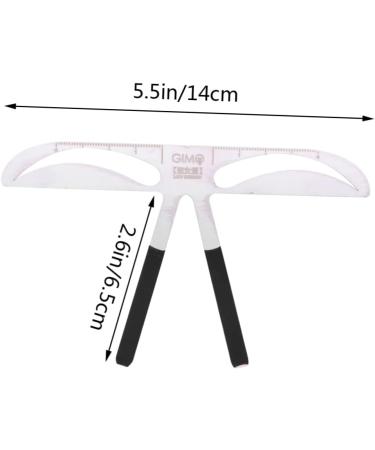 Housoutil Eyes Eyebrow Drawing Tool Eyebrow Modeling Eyebrow Ruler Brow Stencils Suite Eyebrow Trimming - Buy Online on SooperMarket.com