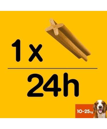 Shop Pedigree DENTASTIX Daily Oral Care Mega Pack - 105 Dental Treats for Dogs (10-25kg) | Premium Dog Snacks & Dental Care - Buy Online on SooperMarket.com