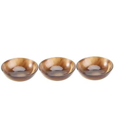 Beavorty 3pcs Shaving Soap Bowl Shaving Bowl Shaving Mug Shaving Foam Bowl Multipurpose Horns 7.5X7.5cmx3pcs As Pictured X 3pcs