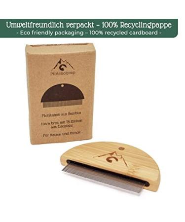 Pfotenolymp Flea Comb for Cats | Lice & Nit Comb | Effective Anti-Flea Solution | Ideal After Flea Shampoo - Buy Online on SooperMarket.com