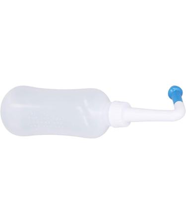 300Ml Nasal Rinse Bottle Cleaner Adult Sinus Rinse Nasal Sanitizer Kids Bottle Drinking Household for Sinusitis Toilet Cleaners (Blue Nose with Five Holes) - Buy Online on SooperMarket.com