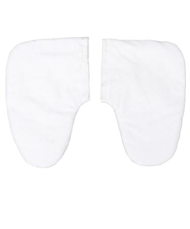 minkissy Wax Heat Gloves paraffin foot bath Liner Paraffin Wax Gloves Paraffin Bath Bags Paraffin Wax Liners wax bath Foot Cover Hand Spa Cover Paraffin Mitts mittens cosmetic white Bath
