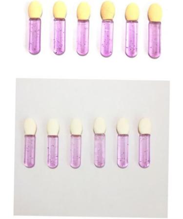 Baluue 100pcs Eyeshadow Brush Kit Beauty Sponge Women Eyeshadow Applicator Makeup Eye Sponge Violet 3.6X1.2 cm Violet - Buy Online on SooperMarket.com