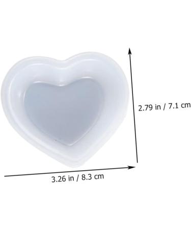 Tofficu 6 Pcs Dish Silicone Mold Molde De Para Resina Square Tray Keychain Mold Diy Plate White - Buy Online on SooperMarket.com