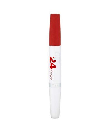 GEMEY MAYBELLINE Superstay 24 H Rouge a Levres 510 Passion Red 5 g (1 pack)