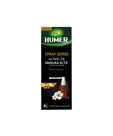 Humer Active Manuka Honey Throat Spray 20 ml