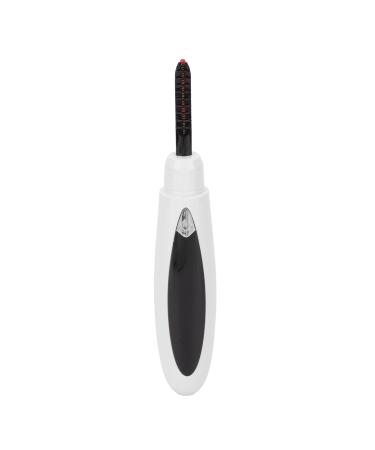 Heatedh Curler with 3 Gear Temperature Adjustment Built-in Battery LED Display Fits Lashes Use Mascara (White)