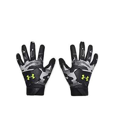 Under Armour Clean Up 21 Culture Gloves Black (001)/High-vis Yellow Youth Large