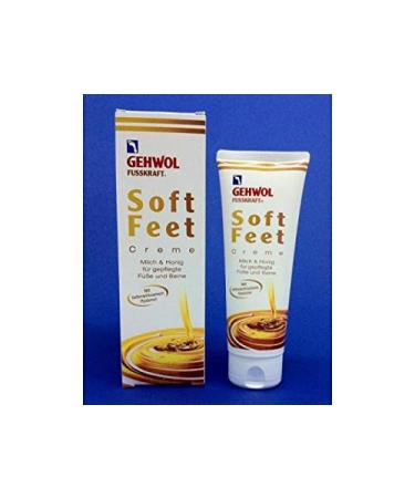 Buy 4x GEHWOL FUSSKRAFT Soft Feet Cream - Milk & Honey 125ml (Pack of 4) | International Shipping Available - Buy Online on SooperMarket.com