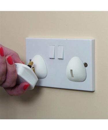 Clippasafe UK Plug Socket Covers (24 Pack) 24 Count (Pack of 1)