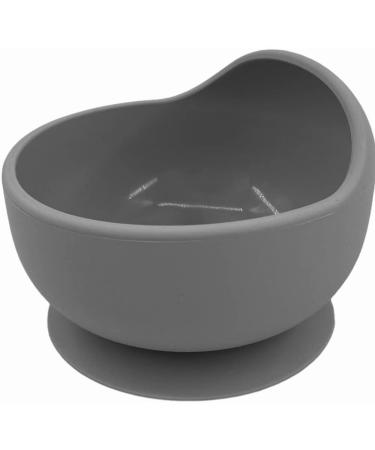 6-Piece Silicone LED Weaning Baby Feeding Set in Gray | BPA-Free, Dishwasher Safe - Buy Online on SooperMarket.com