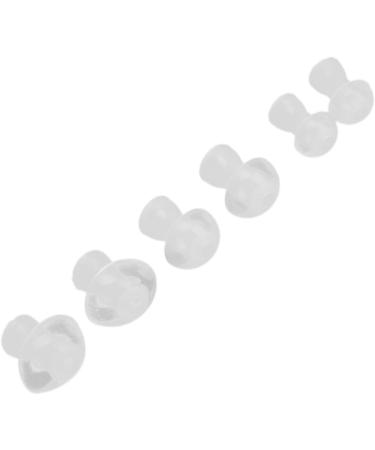 6 Pack Silicone Hearing Aid Ear Plugs - Universal Size Replacement Buds (L/M/S) for Comfort & Enhanced Hearing - Buy Online on SooperMarket.com