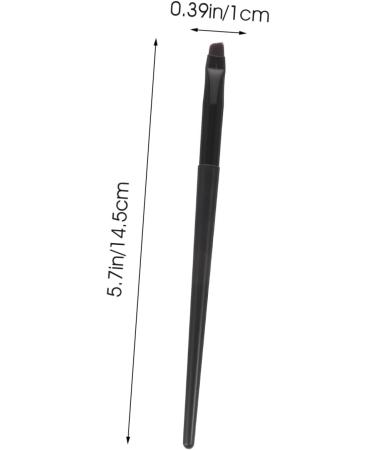 Baluue 12 Pcs Female Black Oblique Eyeliner Brush Ultra Thin Eyeliner Brush - Buy Online on SooperMarket.com