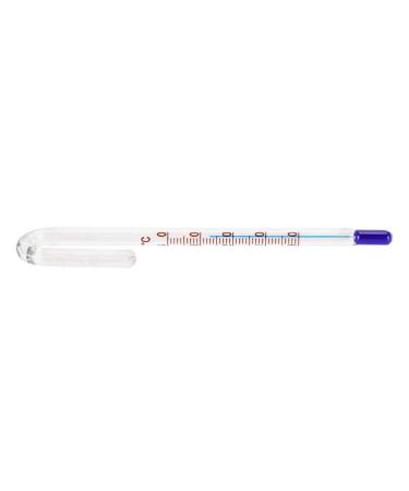 U Shape Hanging Glass Thermometer Fish Tank Water Temperature Monitor(Xianyu Thermometer 6mm) Aquarium Floating Glass Thermometer