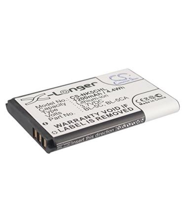 1200mAh Replacement Battery for UTEC V171 V201 V181 V566 (3.7V)
