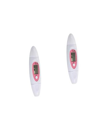 OSALADI 2pcs 3 1 Moisture Meter Sensor Plant Pots Indoor Facial Moisture Oil Tester Analyzer Grease Test Pen 13.5X2 CMx2pcs Pink+whitex2pcs