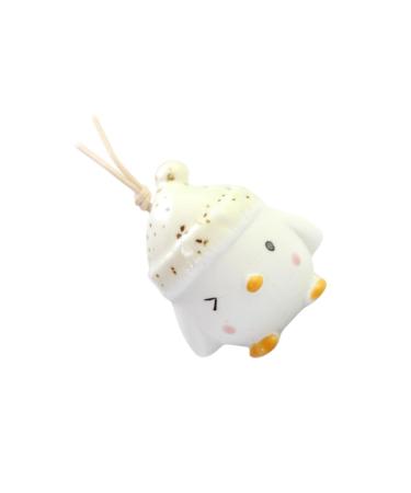 Alipis Home Decor Chicken Figurine Animal Ceramic Hanging Ornaments Decorate Lovers Accessories Household