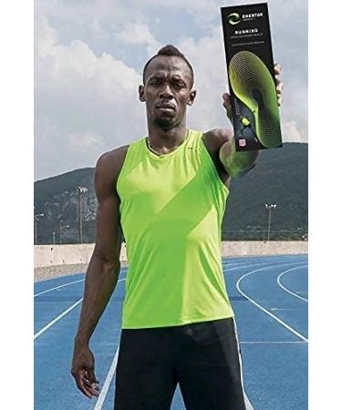 Enertor PX1 Running Insoles - Full Length Orthotics for Plantar Fasciitis & Achilles Tendonitis - UK 3-4 - Buy Online on SooperMarket.com