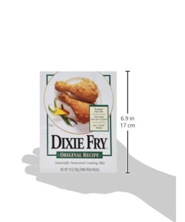 Dixie Fry Original Recipe Seasoned Coating Mix 10 oz - Pack of 1 - Buy Online on SooperMarket.com