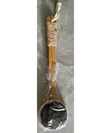 MCUILEE Wooden Bath Brush | Long Handle Body Massager Shower Brush with Bristles for Exfoliating & Back Scrubbing - International Shipping Available - Buy Online on SooperMarket.com