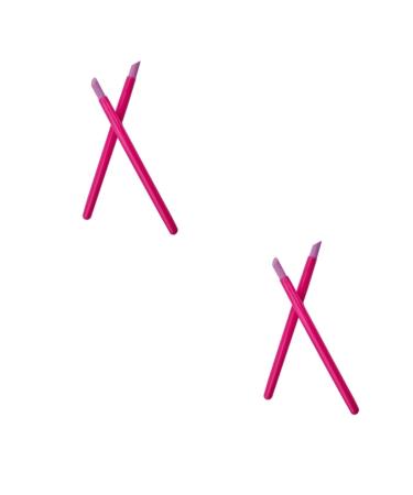 Beavorty 4 Pcs nail polish tools manicure tools nail tools for nail art nail art tools para u as nail polished pen nail engraving pen nail art polish pens pusher Exfoliating mediumx2pcs Picture 1x2pcs