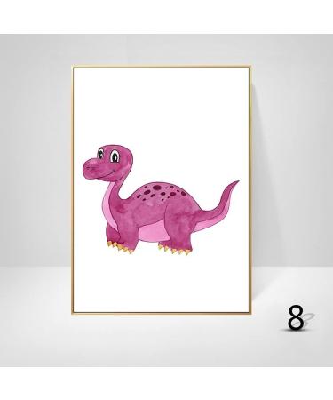 Lulupila Children's Room Decorative Poster Set - Animal Motifs Forest Animals for Boys and Girls - Set of 6 (A4 Size) - Buy Online on SooperMarket.com