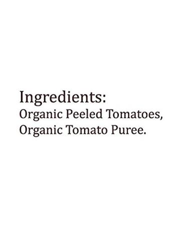 Organico Bello Organic Southern Italian Whole Peeled Tomatoes 14.28 Oz (Pack of 12) - 14.28 Ounce Canned Tomatoes - Buy Online on SooperMarket.com