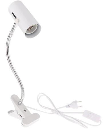 LOVIVER Adjustable E27 Ceramic Clamp Light Socket for Terrariums | 300W Heat Lamp Bulb Holder - Ideal for Reptiles & Plants - Buy Online on SooperMarket.com