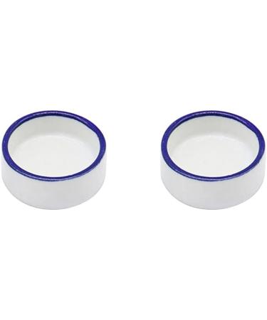 Reptile Bowl Spider Water Dish Round Food Bowl Escape Proof Feeder for Small Medium Size Pet Tortoise Lizard escape proof bowls for reptiles - Buy Online on SooperMarket.com