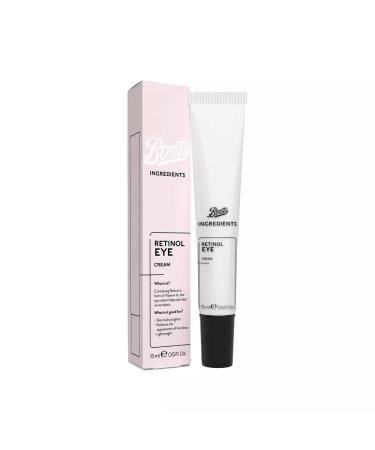 Boots Ingredients Retinol Eye Cream 0.5 Fl Oz - Anti-Aging & Brightening Formula - Buy Online on SooperMarket.com