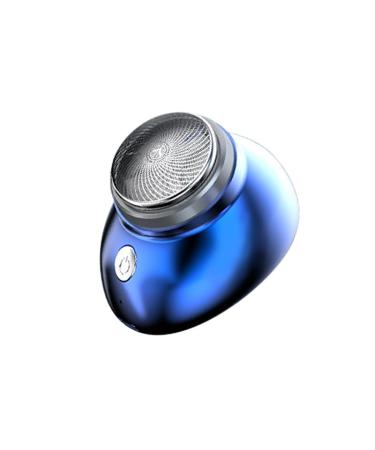 Mini Shave for Men USB Electric Shaver Portable Razor Wet and Dry Shaver for Men for Home Office Business Travel (Gradient Blue)