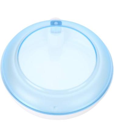 Portable Dnom Dose Orthodontic Holder | Suitcase for Storing & Cleaning Dentures | Rotating Tooth Storage Box - Sweet Blue - Buy Online on SooperMarket.com
