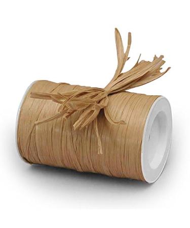 Kraft Matte Raffia Ribbon 1/4 X 100 Yards