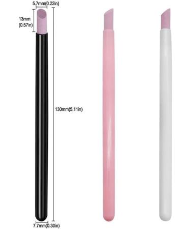 Quartz Grinding Pedicure Pen Washable Cuticle Dead Skin Remover Nail File Polishing Stick Tools for DIY Manicure Pink - Buy Online on SooperMarket.com